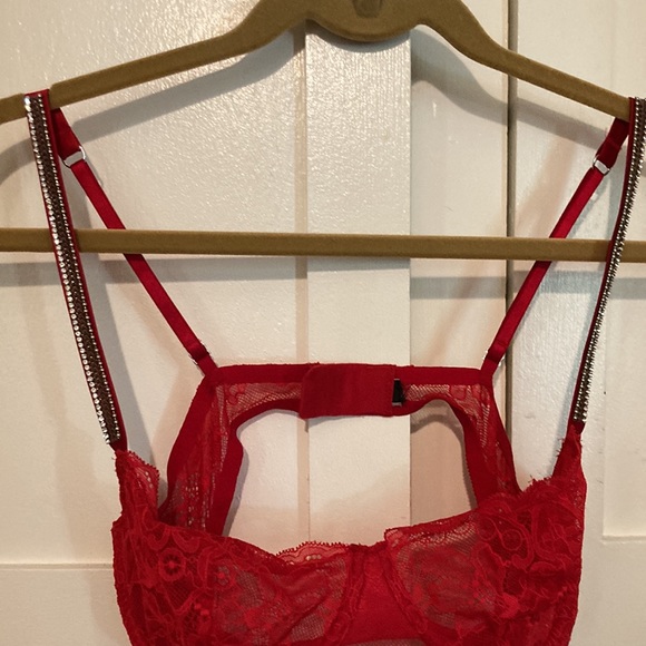 Victoria Secret red size 2 with additional red robe. - Picture 5 of 9